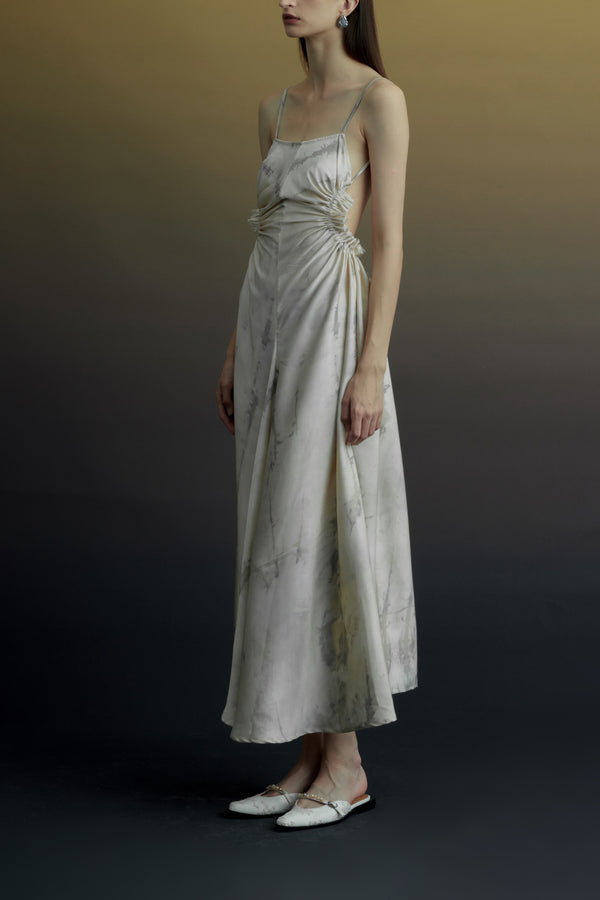 PengTai flower dyed suspender long petticoat France PT-PTS23C13-2-0